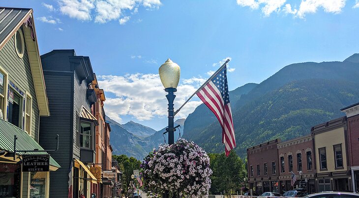 Telluride in summer