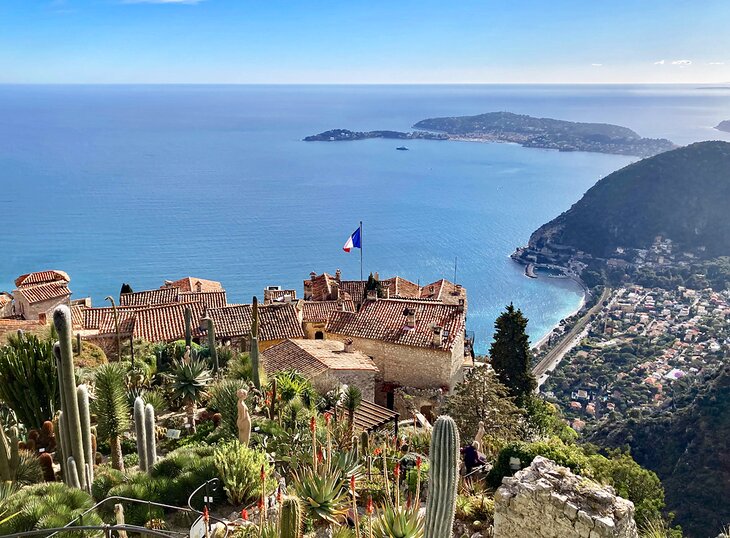 View from the village of Eze