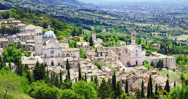 View over Assisi