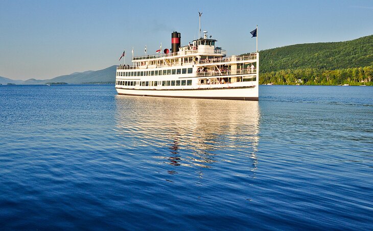 Steamboat on Lake George