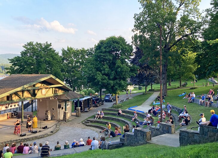 Outdoor Concert at Shepard Park Amphitheater