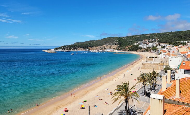 View over Sesimbra