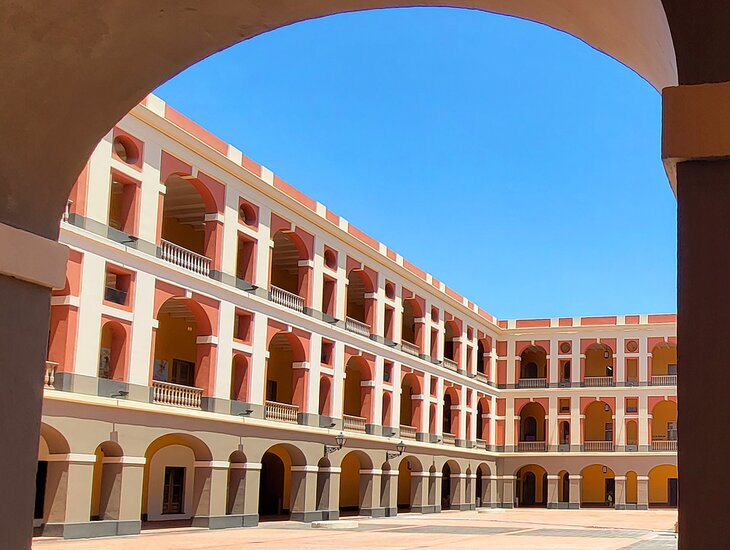 Courtyard of Museo de las Américas