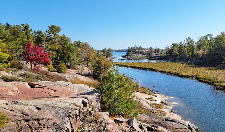 View along Chikanishing Creek from the trail