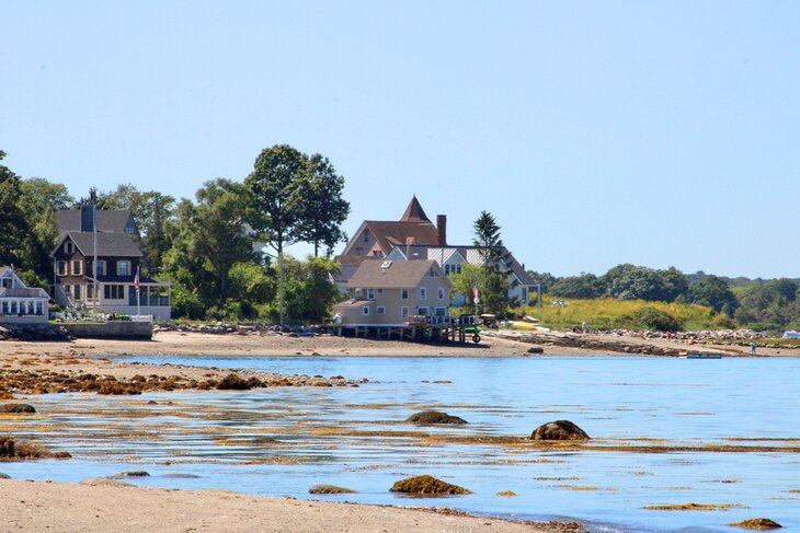 De isla en isla en Casco Bay y la costa media de Maine