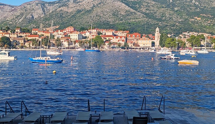 View from the Hotel Croatia Cavtat