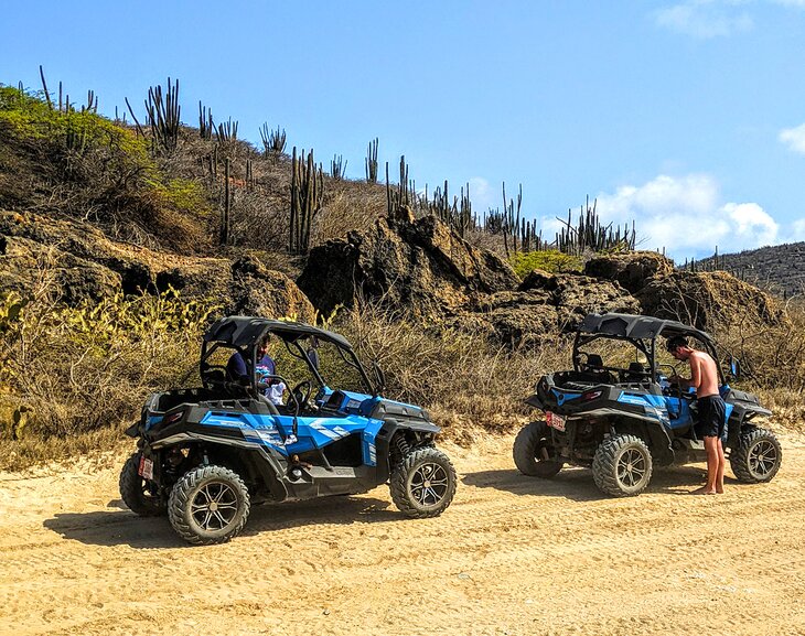ATVs on Andicuri Trail