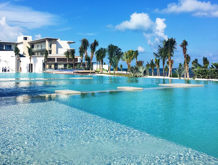 The pool at Haven Riviera Cancun