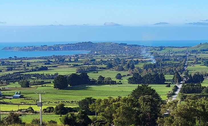 View over Kaikoura