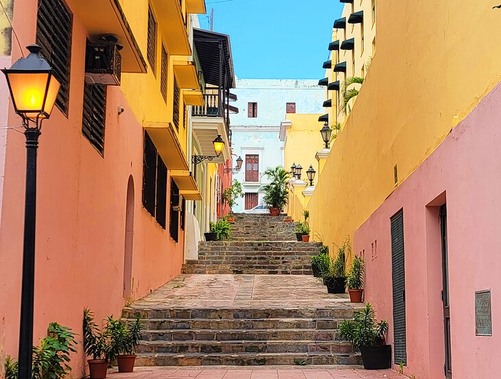 Stairs in Old San Juan