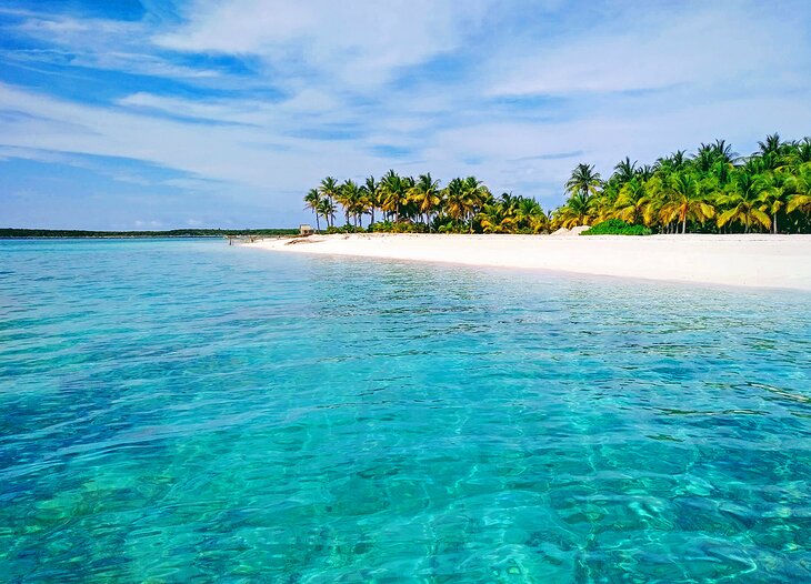 Beautiful beach in the Exuma Cays