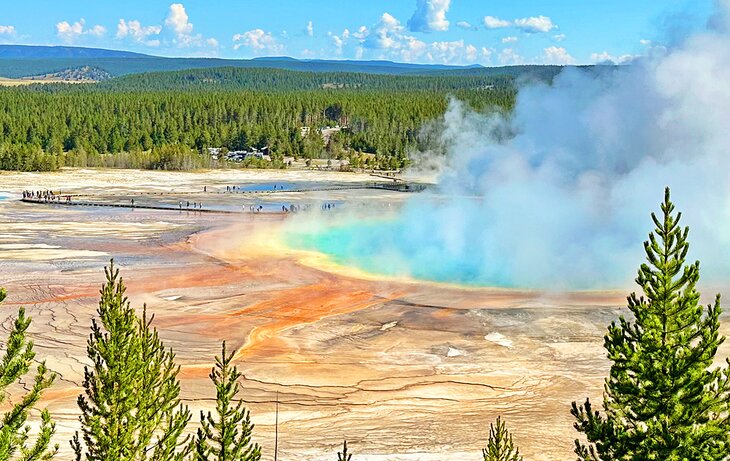 Midway Geyser Basin, Grand Prismatic Spring