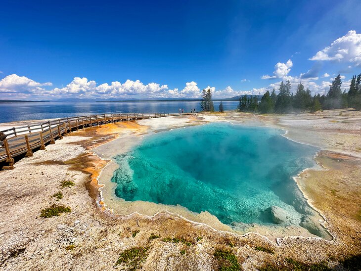 West Thumb and Yellowstone Lake