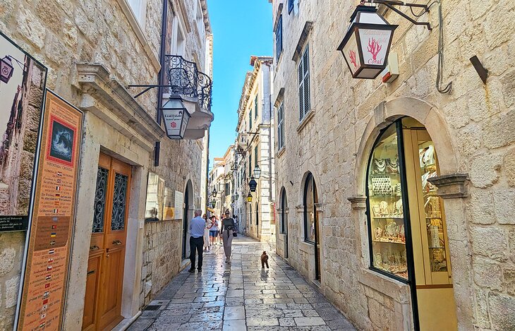 A street in Dubrovnik