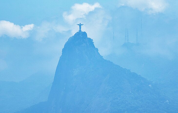 Christ the Redeemer on the mountain top