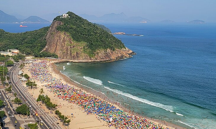 View over Copacabana Beach