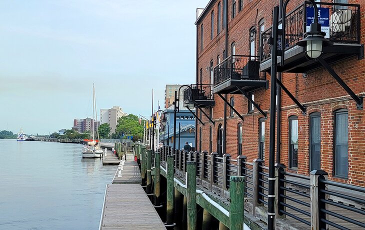 View along the River Walk