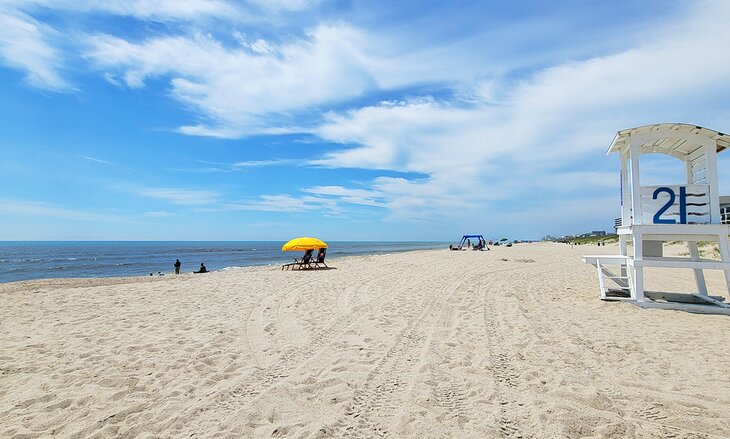 A warm day on Carolina Beach