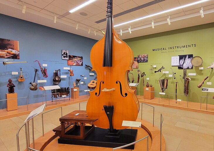 A display at the Musical Instruments Museum in Phoenix