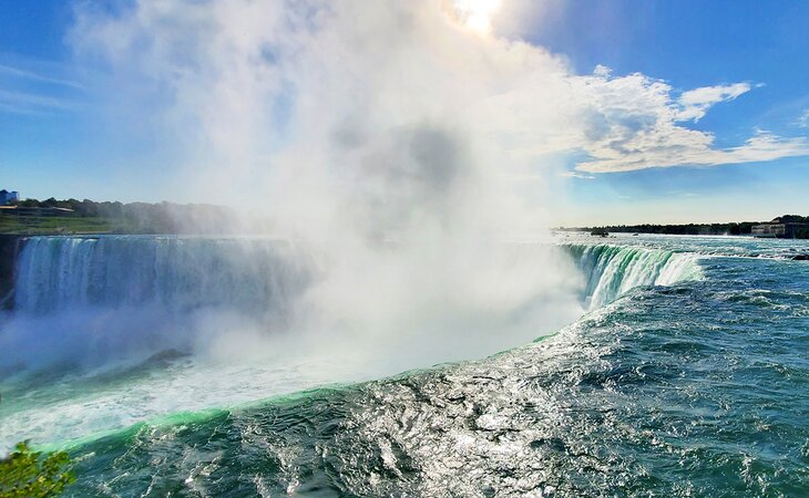 View of Niagara Falls from Table Rock